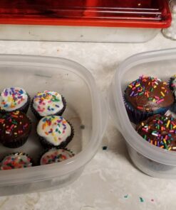 Silicone Muffin Pan & Mini Cupcake Baking Set (12 & 24 Cup) - Non Stick Mini Muffin Tin - BPA Free & Dishwasher Safe Silicon Bakeware Pans/Tins - Rubber Trays & Molds - Free Recipe eBook & Muffin Cups 12 & 24 Cup Set 32 712Y5GRE0FL