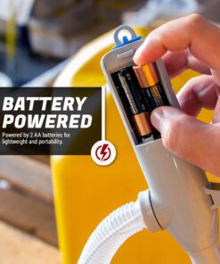 TERA PUMP BATTERY POWERED GAS TRANSFER PUMP WITH AUTO-STOP SYSTEM, AA BATTERY POWERED LIQUID TRANSFER PUMP (NOT Included) 11 712YGcWyxUL 1