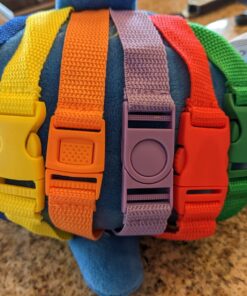 Buckle Toys - Blu Whale - Develop Motor Skills and Problem Solving - Counting and Color Recognition - Sensory Toddler Travel Toy 23 712YtgfPyzL