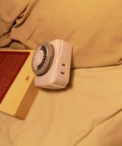 TN311 Heavy-Duty 24-Hour Indoor Mechanical Plug-in Timer - Efficient Control for 2 Devices, Customizable Scheduling - Timer for Lighting, Fans & Small Appliances 21 712Zi5ouHuL