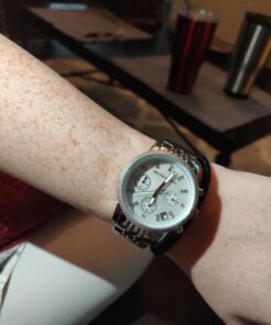 Michael Kors Women's Ritz Silver-Tone Watch MK5020 40 712Zu 3tiEL