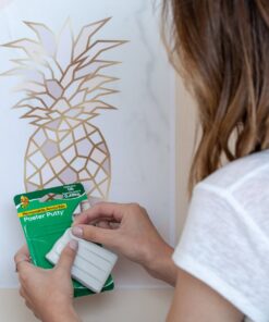 Duck Brand Reusable and Removable Poster Putty for Mounting, 2 oz, White (1436912) 2 oz. 22 712b4UxD L