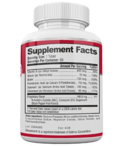 Acnetame Acne Pills- Vitamin Supplements for Acne Treatment- Natural Clear Skin from Hormonal Cystic Pimples- Oily Skin Vitamins Pill for Women, Teen, Men, & Adults 60 Tablets 60 Count (Pack of 1) 30 712c9ua4e2L 1