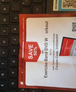 Resistance Band Exercise Loops - Set of 4 Elastic Workout Bands for Fitness, Muscle Toning, Stretching, and Physical Therapy by Home-Complete 36 712dXZzzZ5L