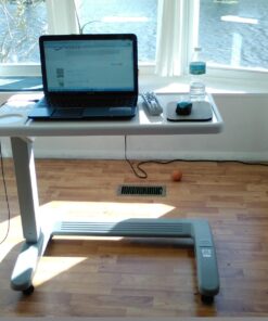 Carex Overbed Table and Hospital Bed Table - Table With Wheels - Over The Bed Table For Home Use and Hospital, Bedside Table With Wheels, Over Bed Desk, Over Bed Table With Wheels 47 712doyaUjUL