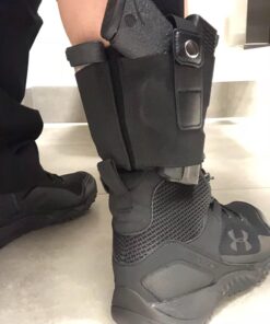 CONCEALED CARRIER (TM) Ankle Holster for Concealed Carry Pistol | Universal Leg Carry Gun Holster with Magazine Pouch for Glock 42, 43, 36, 26, S&W Bodyguard .380, 38, Ruger LCP, LC9, Sig Sauer 68 712ejy5bnRL