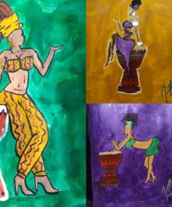 Castle Art Supplies 12 x 12ml Acrylic Paint Set | Value Beginner Set for Starters or Adult Artists | Quality Intense Colors | Smooth to Use on Range of Surfaces | In Neat Presentation Box 12 Count (Pack of 1) 36 712ekD8aAWL