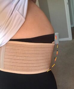 Jill & Joey Maternity Belt - Belly/Back Support Band Brace - Pregnancy Must Haves (Beige, Medium) Beige 39 712elJuqNwL
