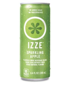 IZZE Sparkling Juice, 4 Flavor, Variety Pack, 8.4 Fl Oz Can (Pack of 24) Blackberry, Clementine, Apple, Grapefruit Classic Variety Pack 8.4 Fl Oz (Pack of 24) 25 712ey84NvEL
