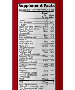 Detoxify – Ready Clean Herbal Cleanse – Tropical – 16 oz – Professionally Formulated Herbal Detox Drink – Enhanced with Milk Thistle Seed Extract & Burdock Root Extract – Plus Sticker. 16 Fl Oz (Pack of 1) 25 712f8x1UtZL 2