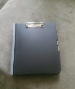 Officemate Ringbinder Clipboard Storage Box, Charcoal (83309), 13" x 10.8" x 2" 26 712fzhtLIgL