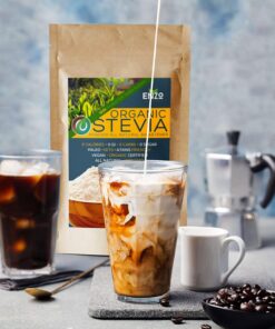 Easy Use Organic Stevia Powder 200g (7.05oz / 1600 Servings) All Natural Alternative Sweetener 12 x Sweeter than Processed Sugar with No Artificial additives & fillers 21 712h9UXYpgL 1