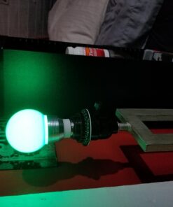 Kobra LED Color Changing Light Bulb with Remote Control - 16 Different Color Choices Smooth, Fade, Flash or Strobe Mode - Smart Remote Lightbulb -RGB & Multi Colored 1 Count (Pack of 1) 38 712hdMGNixL 2