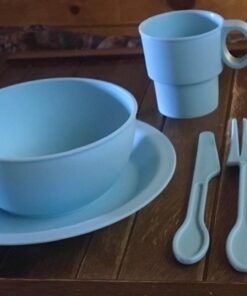 KidKraft 27-Piece Pastel Cookware Set, Plastic Dishes and Utensils for Play Kitchens, Gift for Ages 18 mo+ 42 712hsdDtvRL