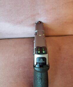 TRUGLO Fiber-Optic Handgun Night Sight | Compact Durable Snag-Resistant High-Visibility Red Front & Green Rear Sight for Handguns Smith & Wesson M&P Set 34 712iMaXzyTL 2