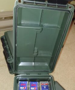 MTM AC30C-11 Ammo Can Short | 30-Caliber | Heavy-Duty Dual Latching System | Rugged Polypropylene Plastic | O-Ring Seal System, Water Resistant | Forest Green, Medium 31 712jsOElldL