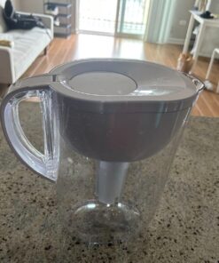 Brita Large 10-Cup Water Filter Pitcher with 1 Standard Filter, Made Without BPA, White (Design May Vary) 10cup Original 41 712lWXXeL9L