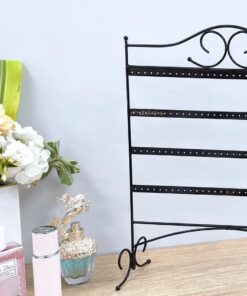 Mango Steam Jewelry Organizer for Hanging Earrings Black 25 712lZEh9ELL