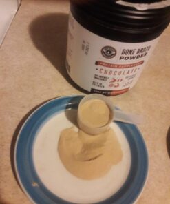 16oz Chocolate Bone Broth Protein Powder From Grass Fed Beef - Non-GMO Ingredients, Gut-Friendly, Low Carb Dairy Free Protein Powder - Natural Collagen Source For Joint Support - Keto Friendly 1 Pound (Pack of 1) 29 712lqarM2L