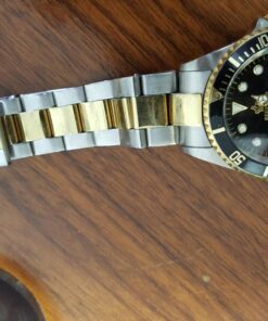 FANMIS Mens Luxury Watches Rotatable Bezel Sapphire Glass Luminous Quartz Silver Gold Two Tone Stainless Steel Watch Gold Black 30 712msT mEdL