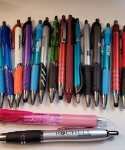 DG Collection (5lb Box Approx. 200-250 pens) Assorted Retractable Ballpoint Pens Office Ink Pen Supplies Big Bulk Lot 43 712mwnLhvnL
