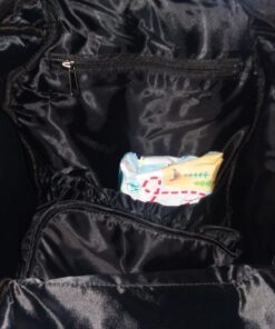 Mancro Diaper Bag Backpack, Multifunctional Dad Diaper Bag with 2 Side Insulated Pockets, Travel Water Resistant Baby Diaper Backpack for Men Women with Stroller Straps, Black 50 712nPYB3MML