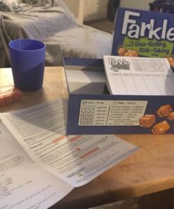 Farkle - Family Game Night Fun - Classic Dice-Rolling, Risk-Taking Game, For Adults and Kids Ages 8 and up 12 712oqjQuvL
