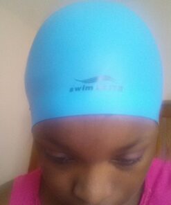 Reversible Silicone Swim Cap, Waterproof 2-in-1 Swimming Caps for Men and Women with Carry Bag, Flexible Adult Swimmers Cap for Short and Medium Length Hair Red/White 19 712sVYbP qL