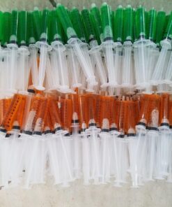 Care Touch 10ml Syringe with Luer Slip Tip - 100 Sterile Syringes – No Needle Great for Dispensing Oral Medicine and Home Care 10mL - 100 Count 45 712scgni0QL