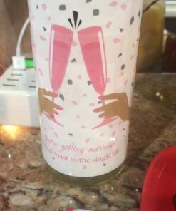 Pixelverse Design Bachelorette Wine Bottle Labels - 4" x 5" (6 pack) Bridal Shower Party Favors Gifts Bridesmaids Engagement Wedding Decorations Bride Maid of Honor Reception 32 712skHrulpL