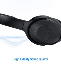 Rosewill Active Noise Cancelling Wireless Bluetooth Headphones, ANC Over Ear Wireless Headset Ideal for Travel, Rechargeable Long Lasting Battery Life/Continuous Play and Sound Quality 9 712soGc34L