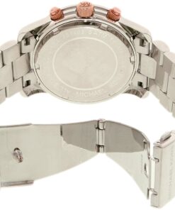 Michael Kors Runway Chronograph Blue Dial Two-Tone Ladies Watch MK6166 5 712tHhvIF6L