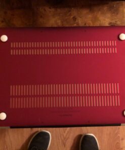 MOSISO Case Only Compatible with MacBook Pro Retina 13 inch (Models: A1502 & A1425) (Older Version Release 2015 - end 2012), Plastic Hard Shell Case & Keyboard Cover & Screen Protector, Marsala Red 62 712u915VpaL 1