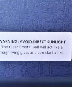 Amlong Crystal Meditation K9 Crystal Ball 3.25 inch (80mm) Diameter for Photography, Lensball, Decorative Ball with Free Crystal Stand and Gift Box, Clear 45 712uHmbM9RL