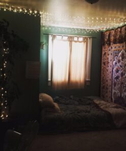 ER CHEN 165ft Led String Lights, 500 Led Fairy Starry Lights on 50M Silvery Copper Wire String Lights for Christmas (Warm White) Warm White 39 712uvNoQuWL