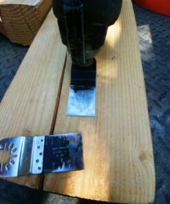 Vtopmart 20 Metal Wood Oscillating Multitool Quick Release Saw Blades Compatible with Fein Multimaster Porter Cable Black & Decker Bosch Craftsman Ridgid Ryobi Makita Milwaukee Rockwell Standard-20pcs 32 712uwfLVHvL 2