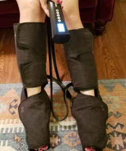 AICUTTI Foot and Leg Massager, Gifts for Women, Men, Mom, Dad, Christmas, Fathers Mothers Day, Air Compression Massager with Heat for Thighs, Calves, Knee, Feet, Edema, Swelling and Varicose Veins 42 712v5eC1cqL