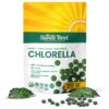 Sunlit Best USDA Organic Premium Chlorella Tablets 1000 Tabs | 100% Pure Chlorella Superfood Supplement High in Protein, Chlorophyll, Vitamins, & Minerals | Supports Good Health, Wellbeing 1000 Count (Pack of 1)