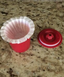 Reusable Coffee K-cups(Set of 2) with Disposable filters compatible with Keurig, Pod & other single use Brewers - 2 Cups with 50 Filters - Use Your Own Coffee - Reuse or Dispose of your K Cups 1 44 712vQAGzJGL