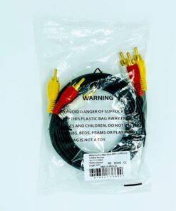 iMBAPrice 12 Feet 3RCA to 3RCA Audio and Video Cable in Gold Plated, Male to Male Composite AV Cable for TV Set Top Box, Speaker, Amplifier, DVD Player and More 14 712vmqf5HML