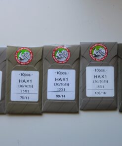 50 Pieces HOME SEWING MACHINE NEEDLES ASSORTMENT (ORGAN 15X1 SIZE#9,11,14, 16, 18) 10pcs per size Regular 33 712wgOnvFsL