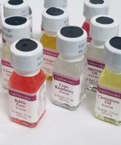 LorAnn SS Pack #1 of 12 Fruity Flavors in 1 dram bottles (.0125 fl oz - 3.7ml) 0.12 Fl Oz (Pack of 12) 16 712whe08pfL