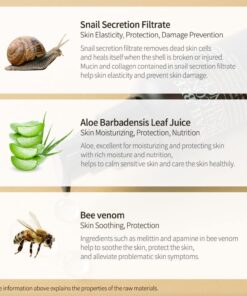 BENTON Snail Bee High Content Essence - Snail Secretion Filtrate & Bee Venom Contained Moisturizing Gel for Oily, Combination, Acne-Prone Skin - Dermatologically Tested, 2.02 fl. oz. 2.02 Fl Oz (Pack of 1) 30 712x sAHtL 1