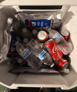 Cooler Shock Reusable Ice Packs for Cooler - Long-Lasting Cold Freezer Packs for Coolers & Lunch Bags - Cooler Ice Packs for Lunch Box, School, Beach, Fishing, Camping Gear Cooler Size 3-Pack 38 712ys986UyL