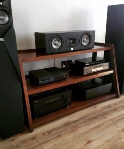 SIMPLIHOME Sawhorse SOLID WOOD 48 Inch Wide Modern Industrial TV Media Stand in Medium Saddle Brown for TVs up to 55 Inches, For the Living Room and Entertainment Center 29 712yvnjILoL