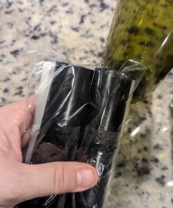 nicebottles Plastic Wine Bottles & Screw Caps, Green, 750ml - Pack of 4 19 712yvpOE1 L