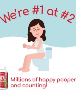 Health Plus Super Colon Cleanse: 10-Day Cleanse, 240 Capsules, 6 Cleanses 240 Count (Pack of 1) 18 712zc6jHzzL