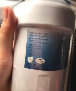 GLACIER FRESH MWF Water Filters for GE Refrigerators, NSF 42 Replacement for SmartWater MWFP, MWFA, GWF, HDX FMG-1, WFC1201, RWF1060, 197D6321P006, Kenmore 9991, 1 Pack 1 Count (Pack of 1) White 44 7130 YcZHRL