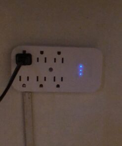 Anker Outlet Extender and USB Wall Charger, 6 Outlets and 2 USB Ports, 20W USB C Power Delivery High-Speed Charging iPhone 15/15 Plus/15 Pro/15 Pro Max, Multi-Plug for Dorm, Home, and Office, White 37 7130fSgbzwL