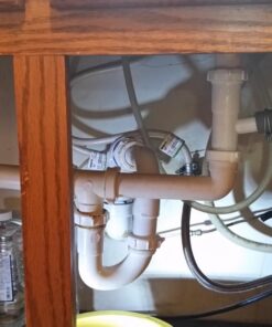 Snappy Trap 1 1/2" All-In-One-Drain Kit for Double Bowl Kitchen Sinks Original version 33 7130tkDMkL